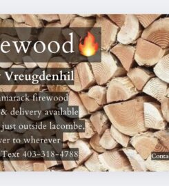 COREY VREUGDENHIL FIREWOOD 403-318-4788 Lacombe AB