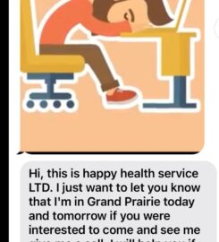 HAPPY HEALTH SERVICES 403 308 3157 Athabasca AB