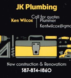 JK PLUMBING 587-834-1860 Red Deer AB