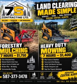 7S CONTRACTING 587-377-3478 Rimbey AB